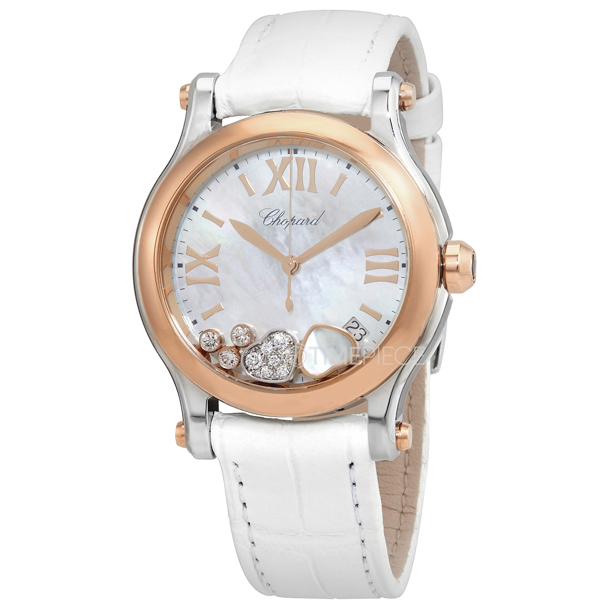 Chopard Happy Hearts Quartz Mother of Pearl Dial Ladies Watch 278582-6009