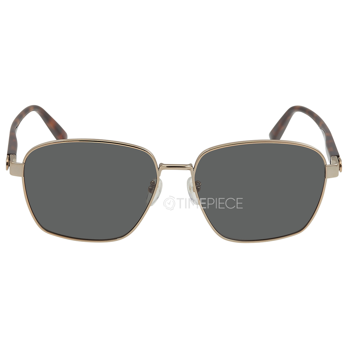 Salvatore Ferragamo Dark Grey Square Mens Sunglasses SF502SA 717 61
