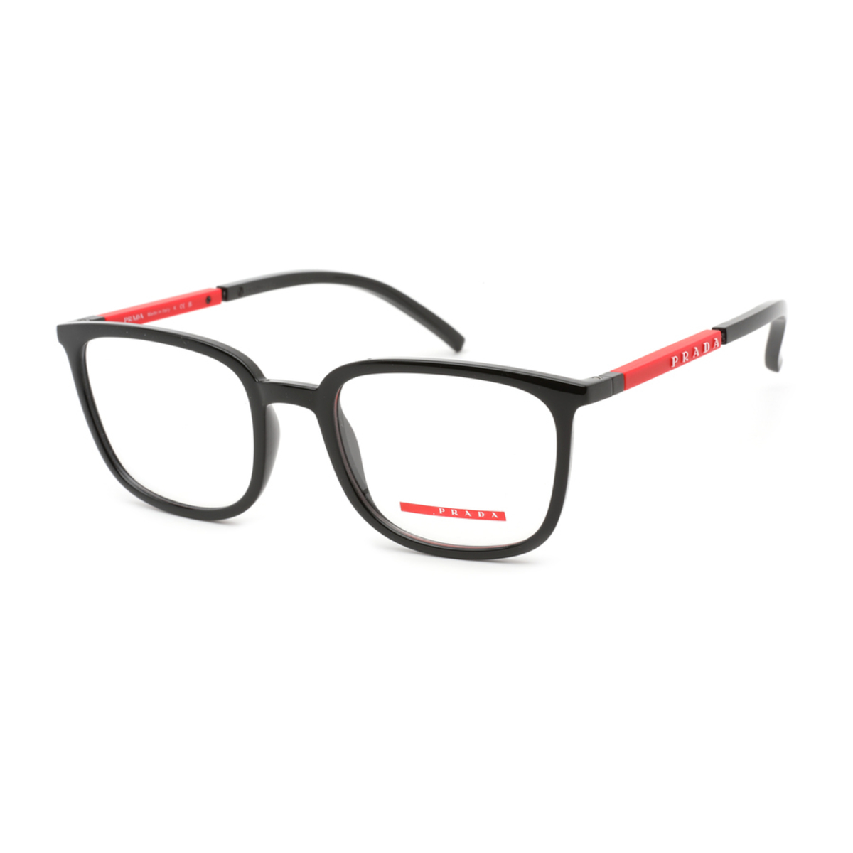 Prada Linea Rossa Demo Rectangular Mens Eyeglasses PS 05NV 1AB1O1 54