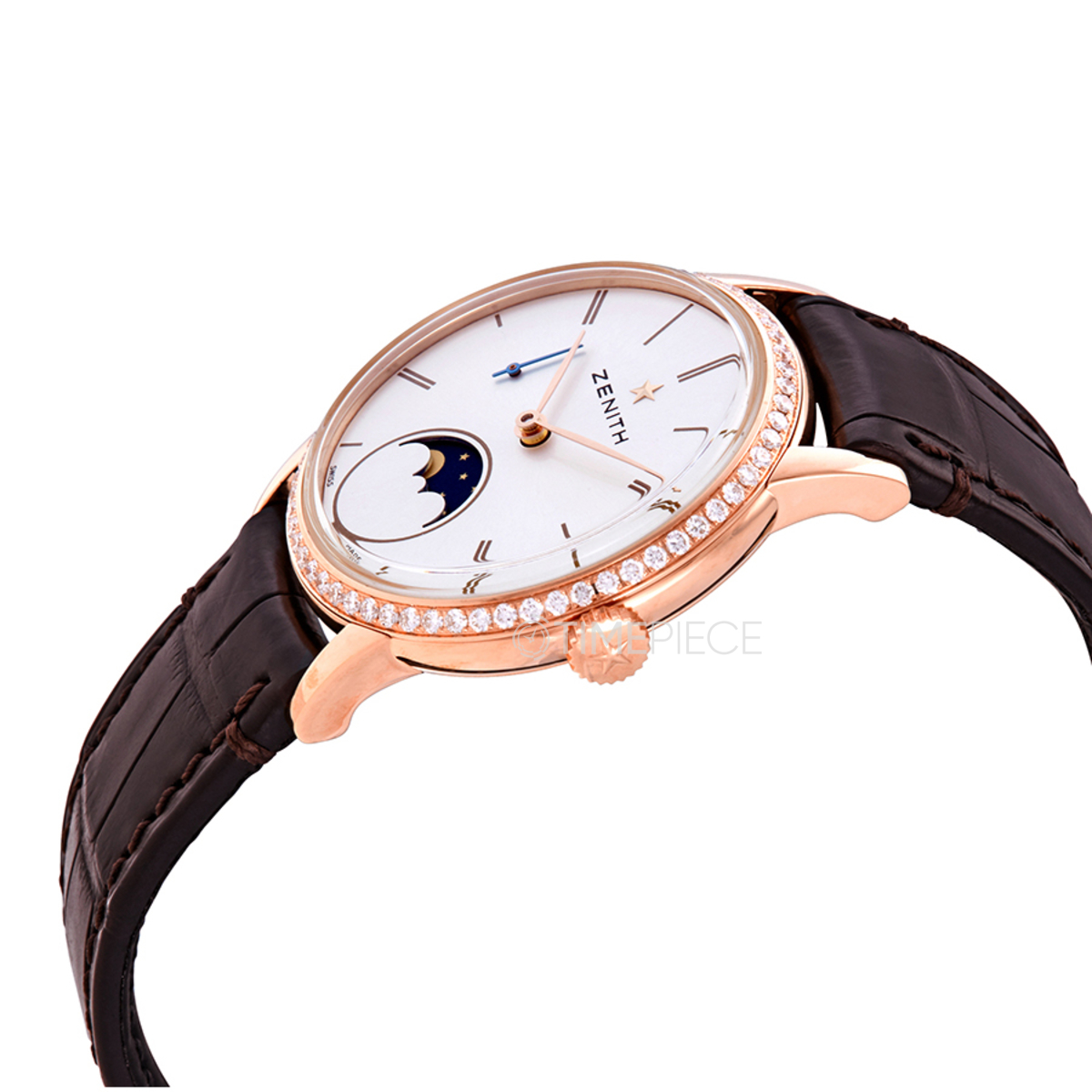 Elite ladies clearance rose tone watch