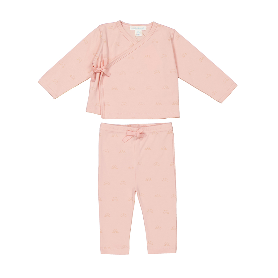 Marie Chantal Infant Angel Wing Print 2 Piece Set
