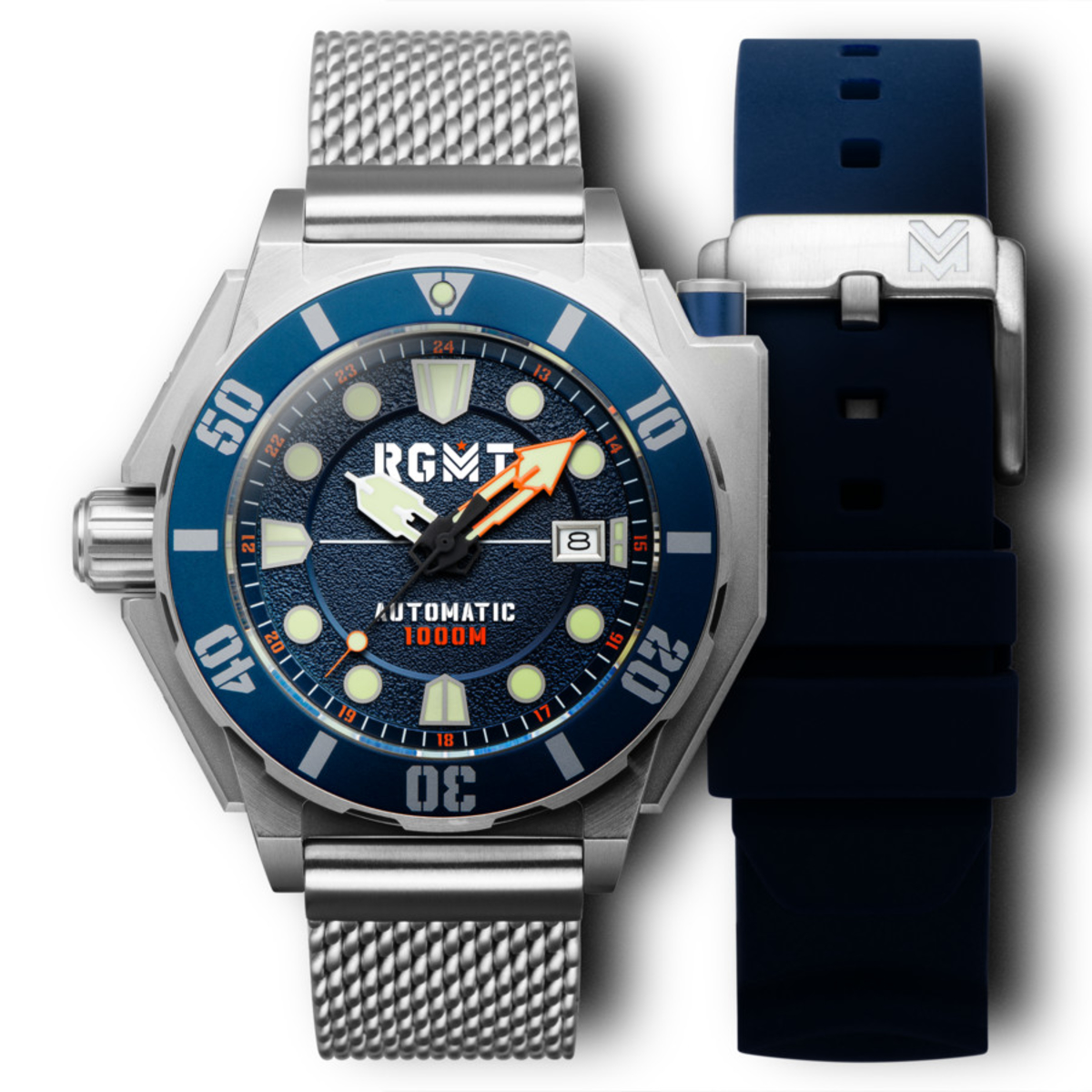 RGMT Torpedo Automatic Blue Dial Mens Watch RG802722
