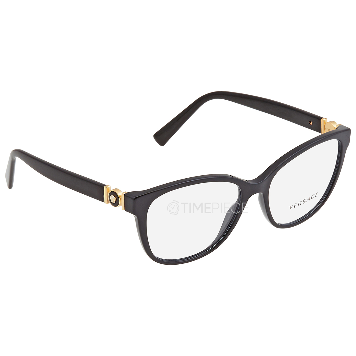 Versace Demo Round Ladies Eyeglasses VE3273 GB1 54