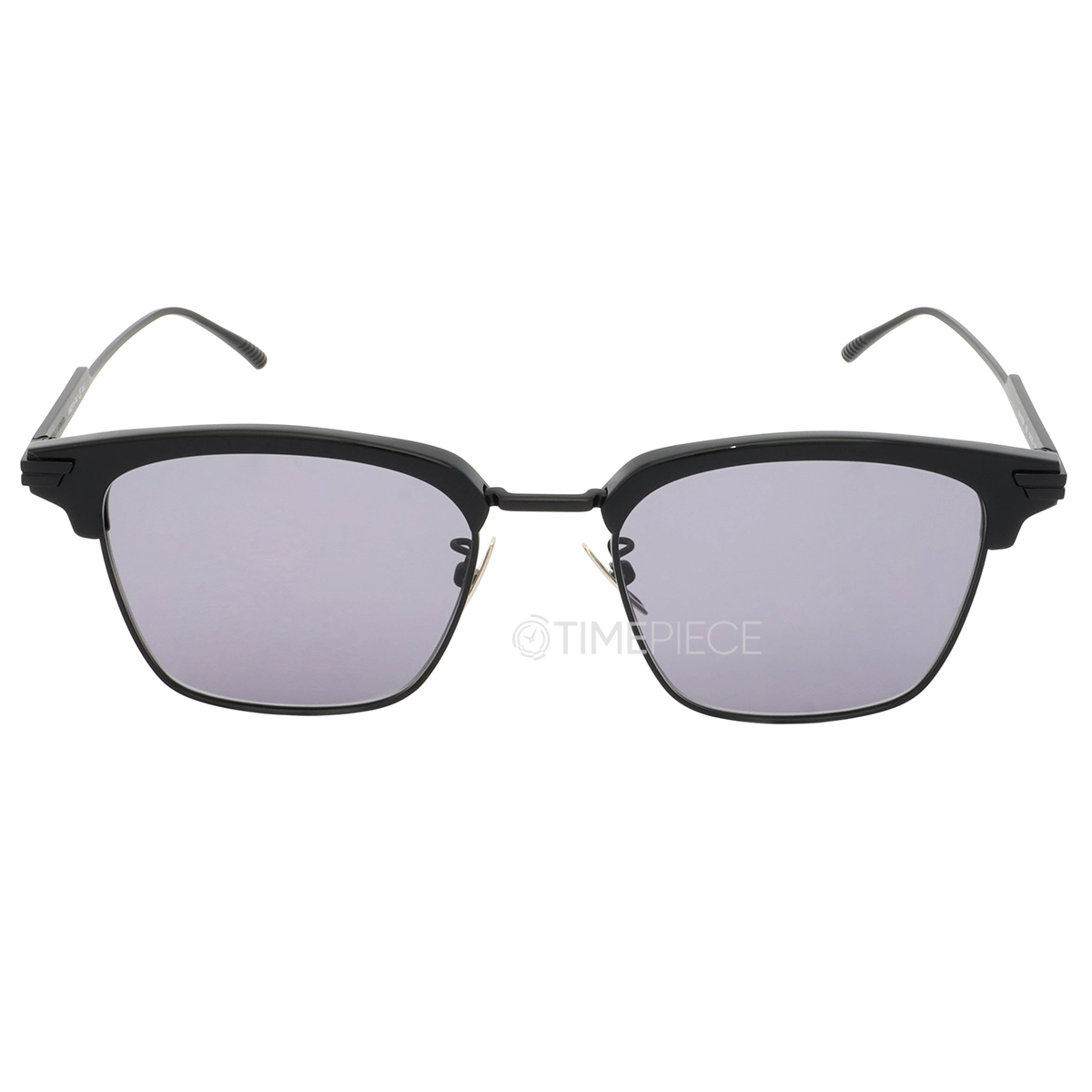 Bottega Veneta Grey Square Mens Sunglasses BV1007SK 002 54