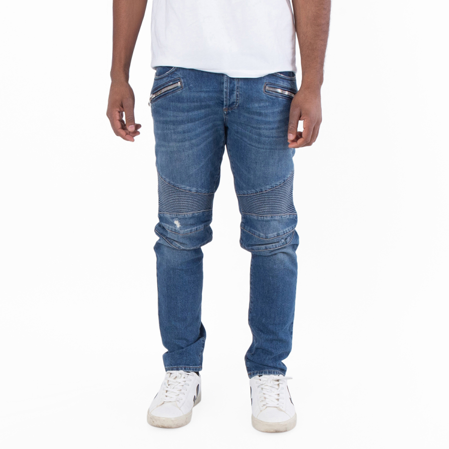 Balmain Slim Cut Denim Jeans