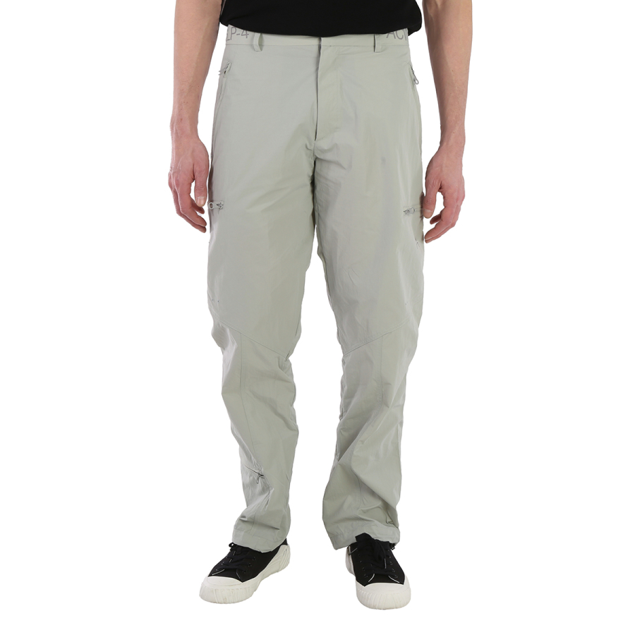 A Cold Wall Mens Gaussian Straight Leg Zip-Detailed Pants, Brand Size 48 (Waist Size 32'')