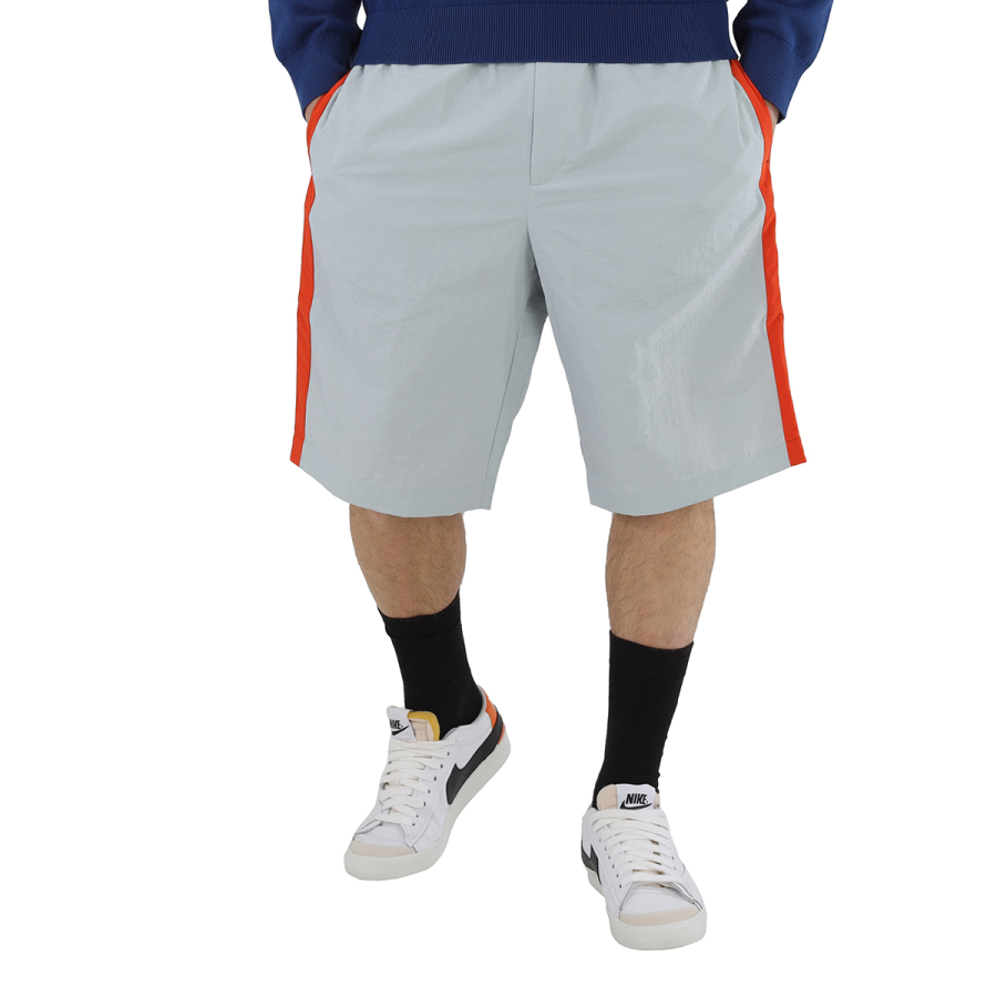 Kenzo Mens Pale Grey Sport Nylon Shorts