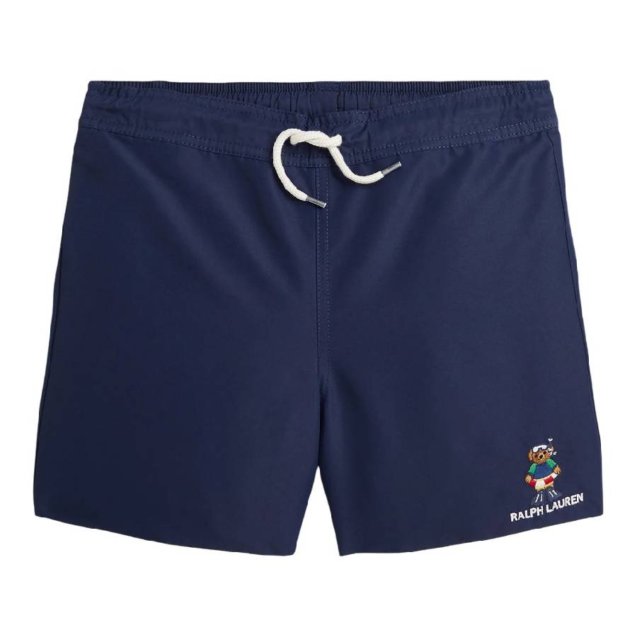 Polo Ralph Lauren Boys Embroidered Logo Drawstring Swim Shorts