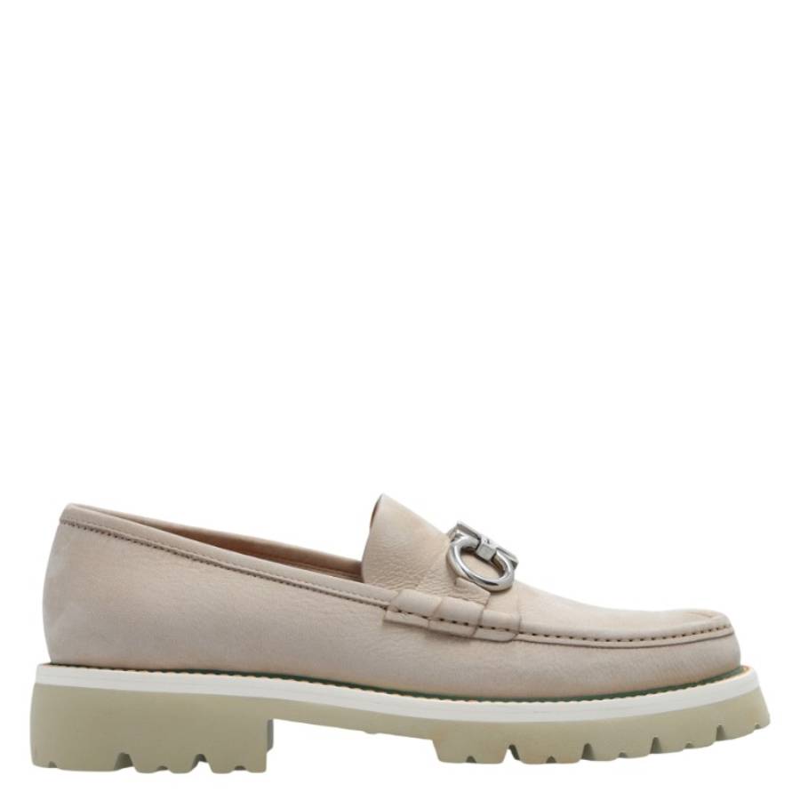 Ferragamo Bleecker Gancini Bit Loafers