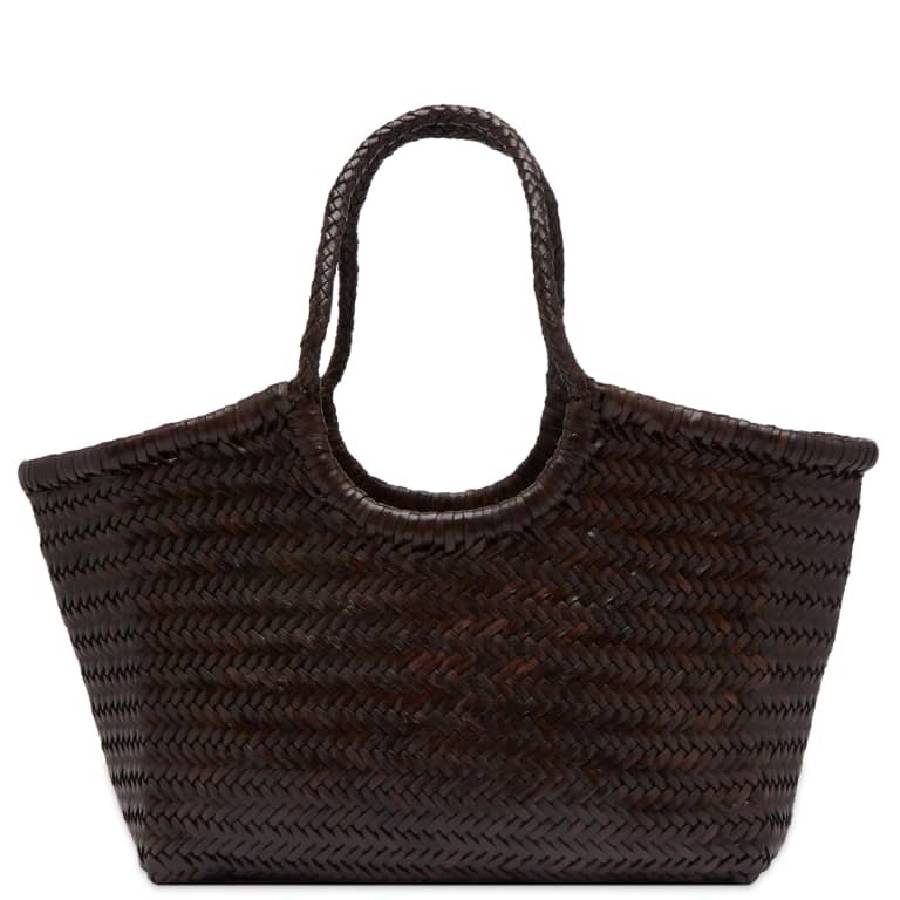 Dragon Diffusion Nantucket Basket Big Shoulder Bag — Brown