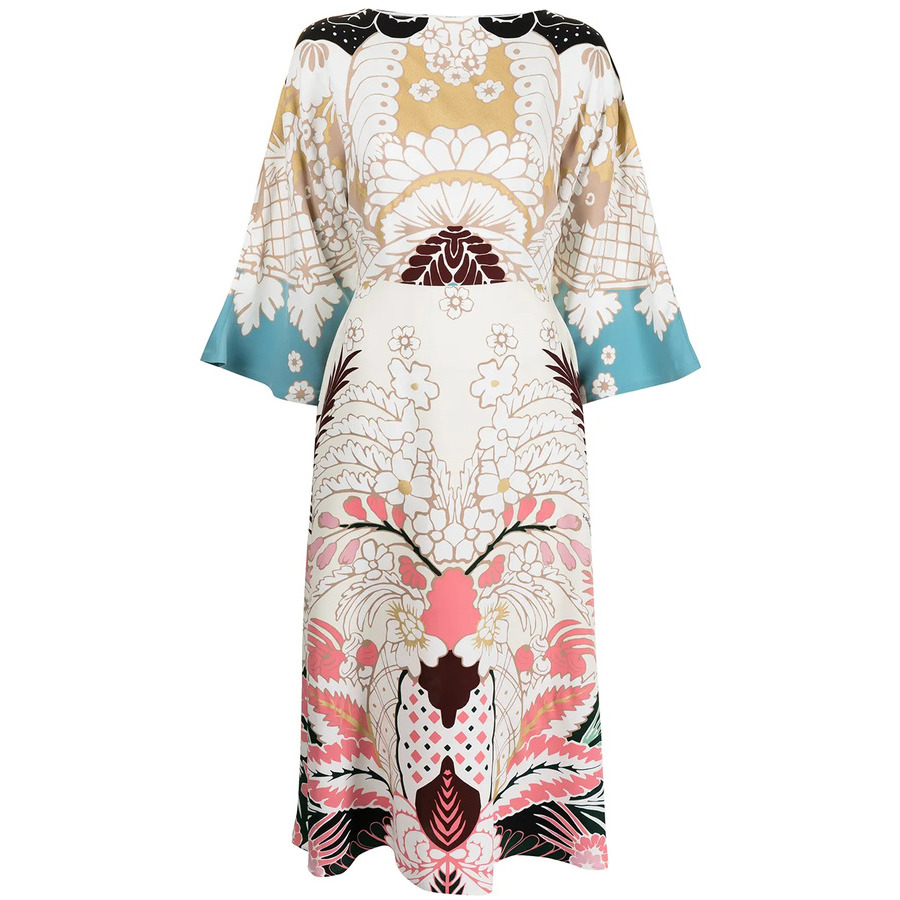 Valentino Garavani Cady Printed Dress