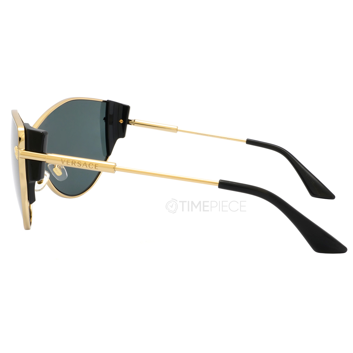 Versace Dark Grey Cat Eye Ladies Sunglasses VE2239 100287 47