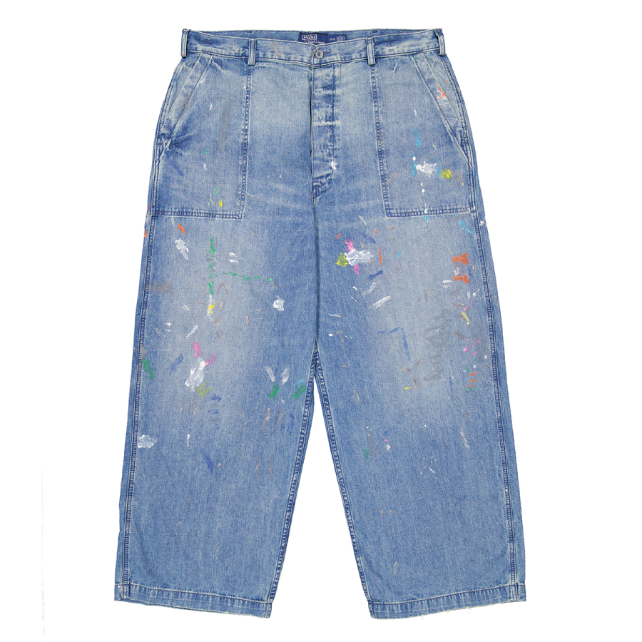 Polo Ralph Lauren Distressed Nautical-Style Denim Jeans