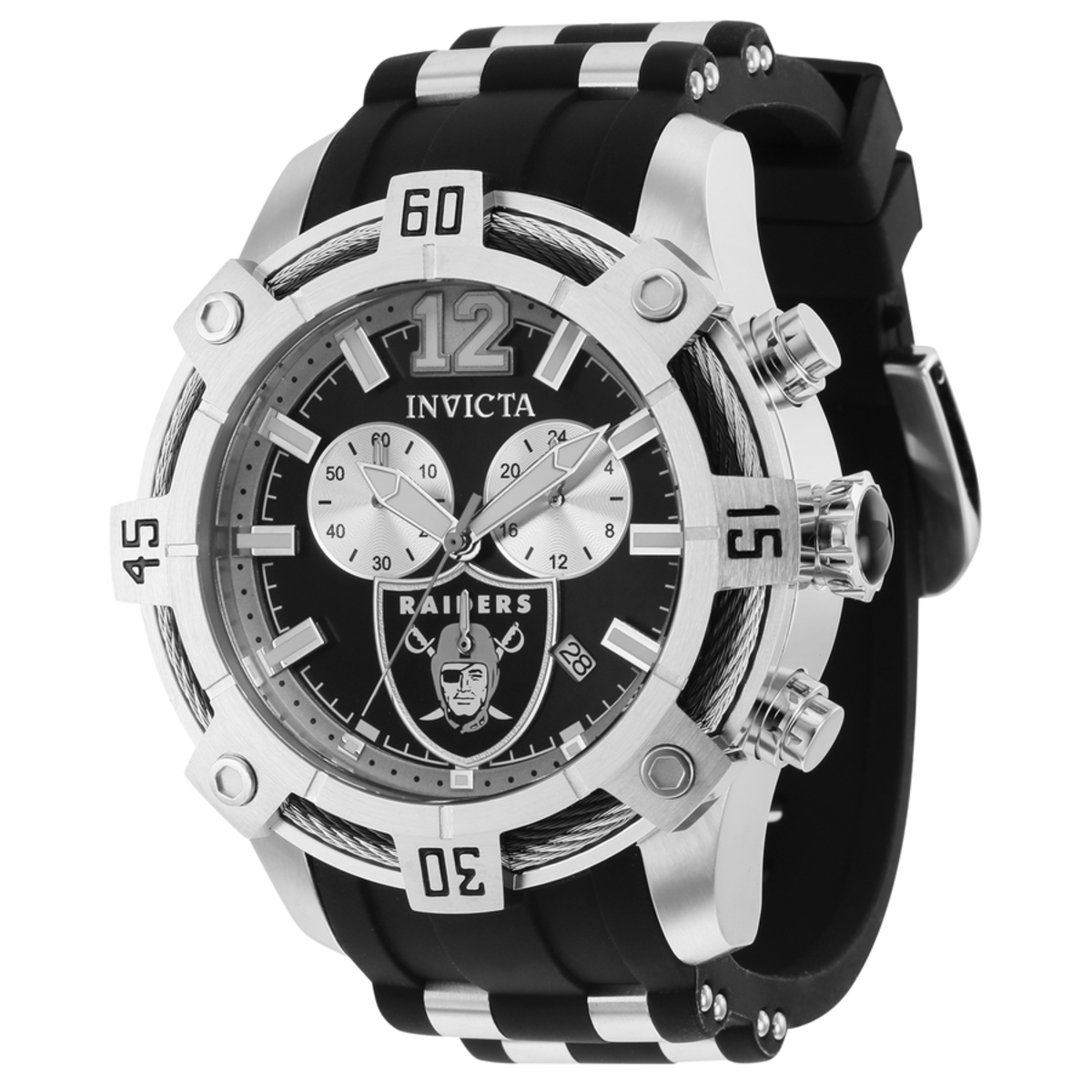 Invicta NFL Las Vegas Raiders Chronograph Quartz Mens Watch 35810