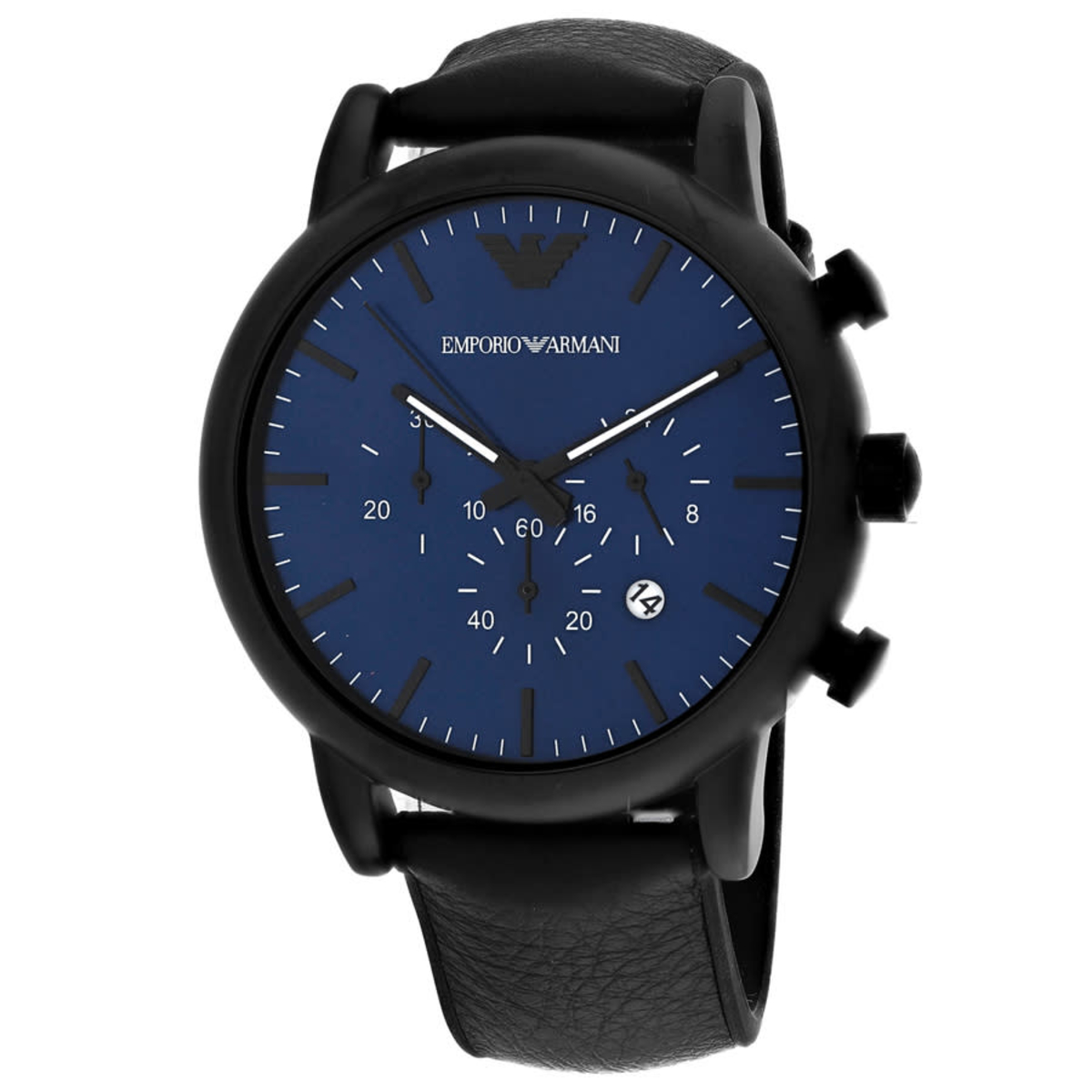 Armani Classic Chronograph Quartz Blue Dial Mens Watch AR11351