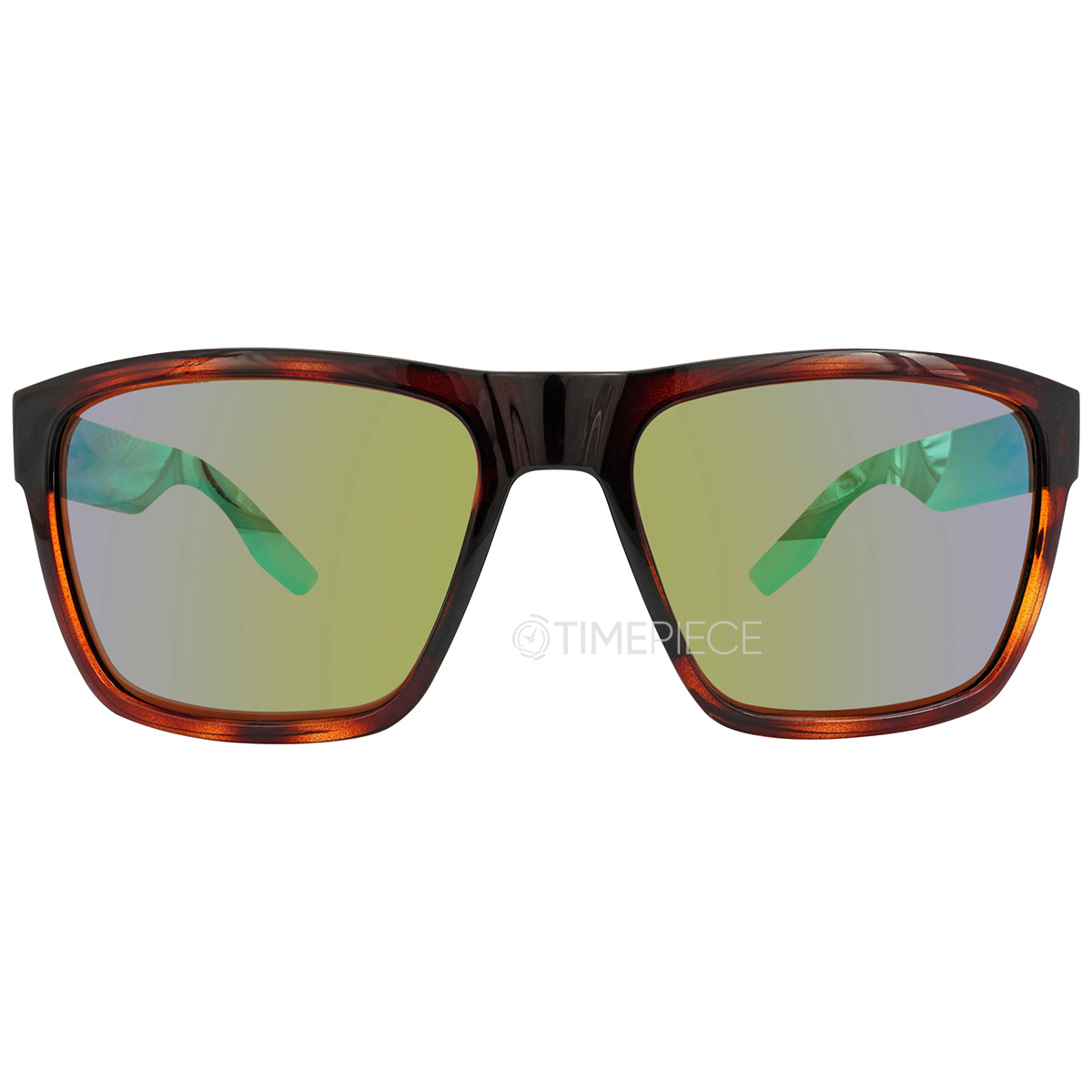 Costa Del Mar Paunch XL Green Mirror Polarized Glass 580G Square Mens