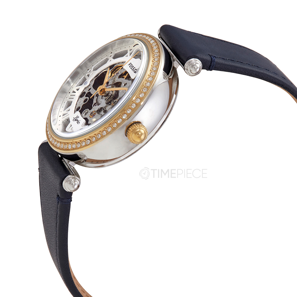 Fossil Lyric Automatic Crystal Silver 