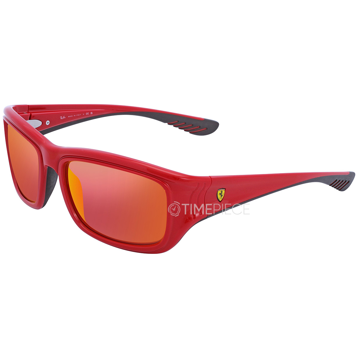 Scuderia Ferrari FZ8006 Prescription Eyeglass Frames - Square Design For Men Bi-Injected Temples