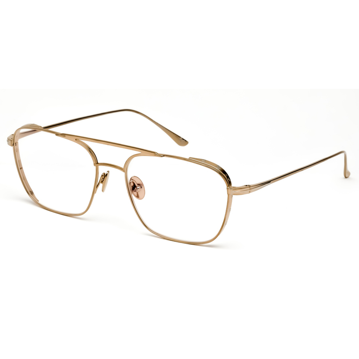 Tom Ford Mens Rose Gold Tone Square Eyeglass Frames FT5659-B02856