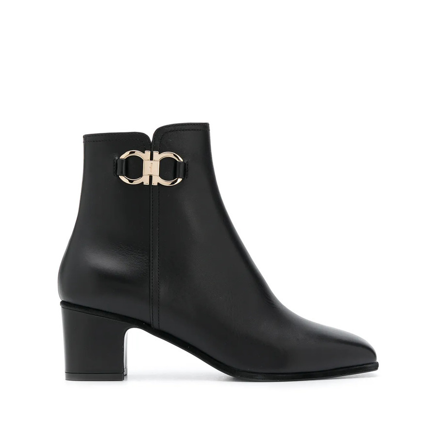 Ferragamo Womens Black Ankle boots Boots