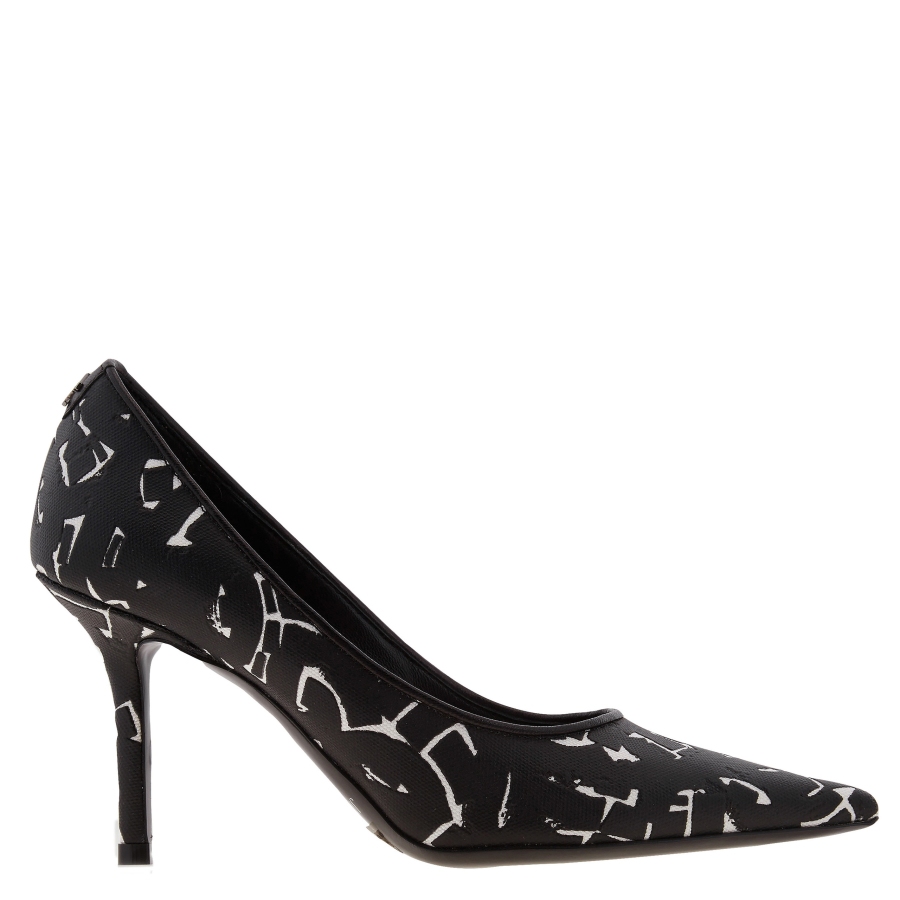 Jimmy Choo Love Artwork Printed Canvas Pumps, Brand Size 34 ( US Size 4 )