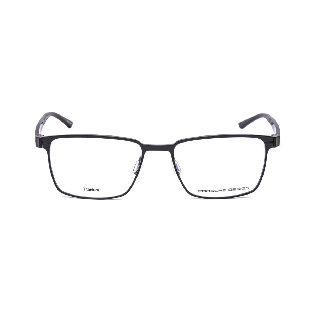 Porsche Design Mens Black Square Eyeglass Frames 8354 A 54