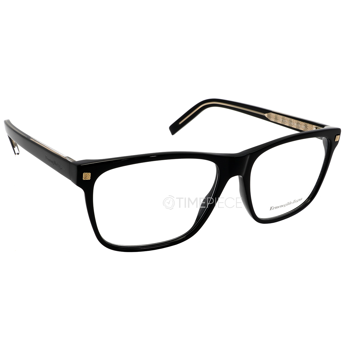 Ermenegildo Zegna Demo Square Mens Eyeglasses EZ5170 01A 56