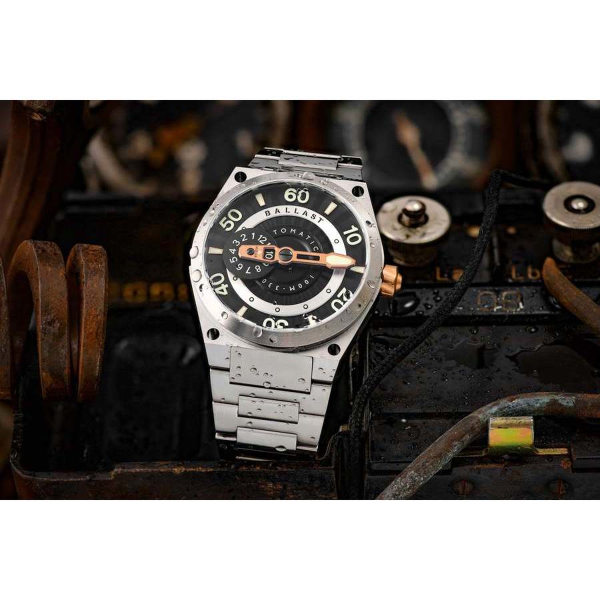 Ballast Valiant Black Dial Mens Watch BL314711