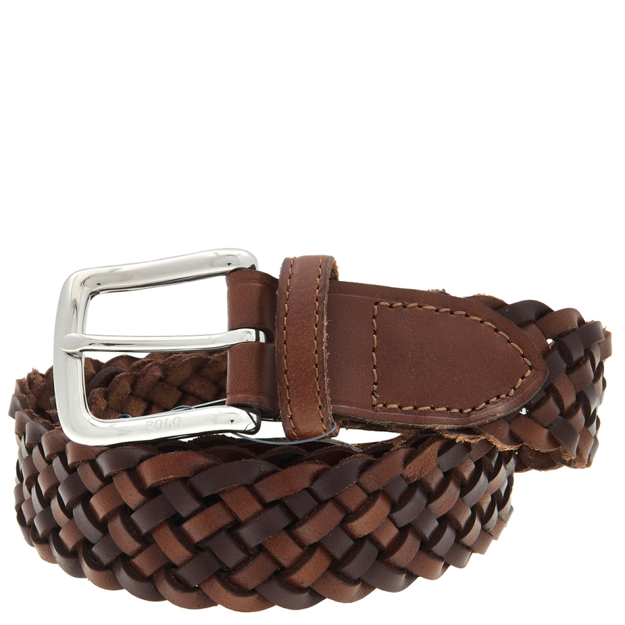 Polo Ralph Lauren Polo Pony Braided Leather Belt