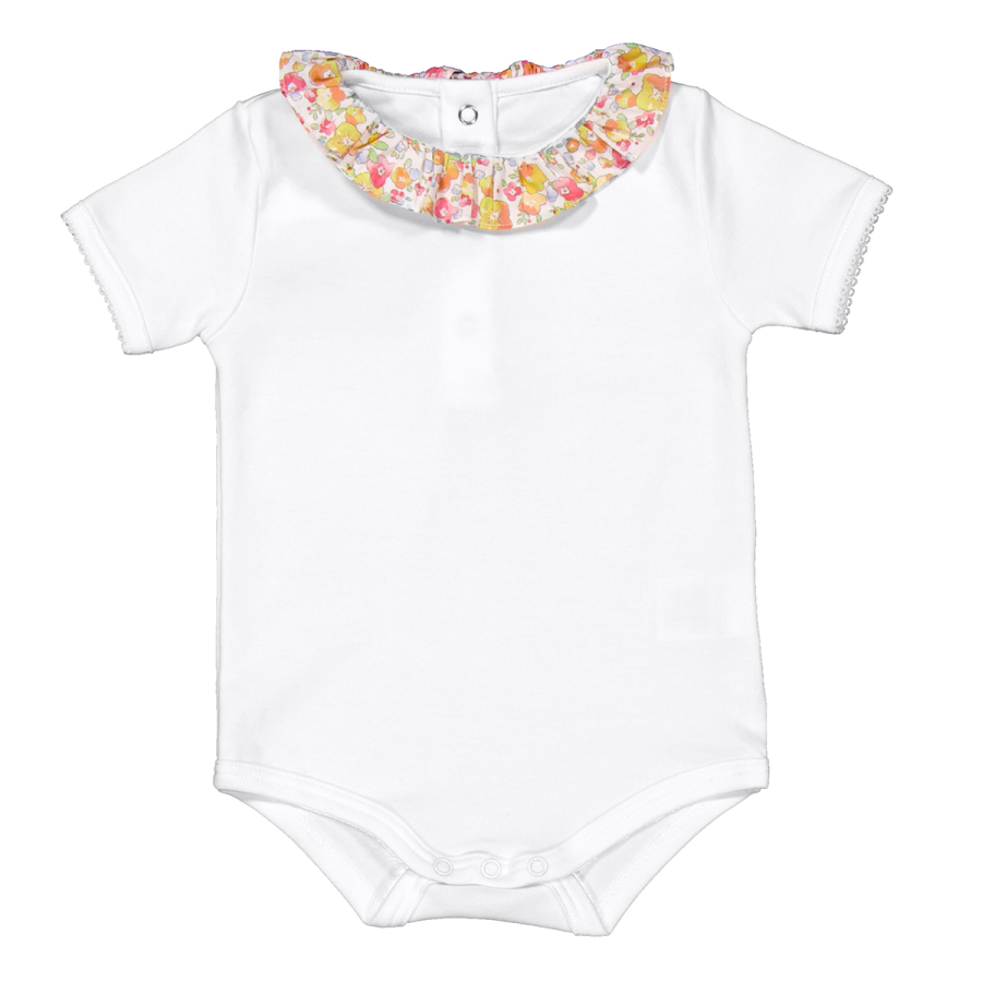 Marie Chantal Ana Olympia Embroidered Onesie