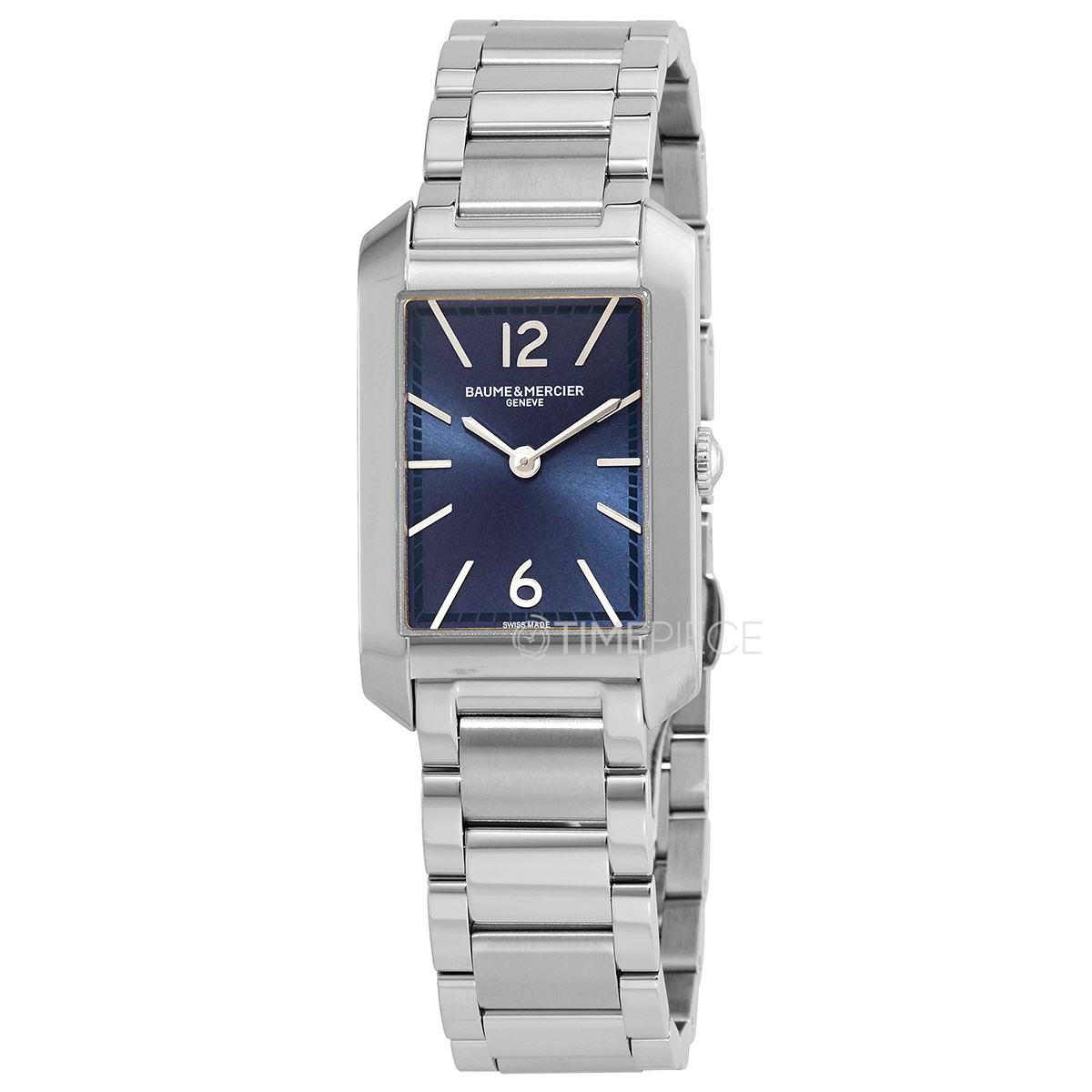 Baume et Mercier Hampton Quartz Blue Dial Ladies Watch 10476