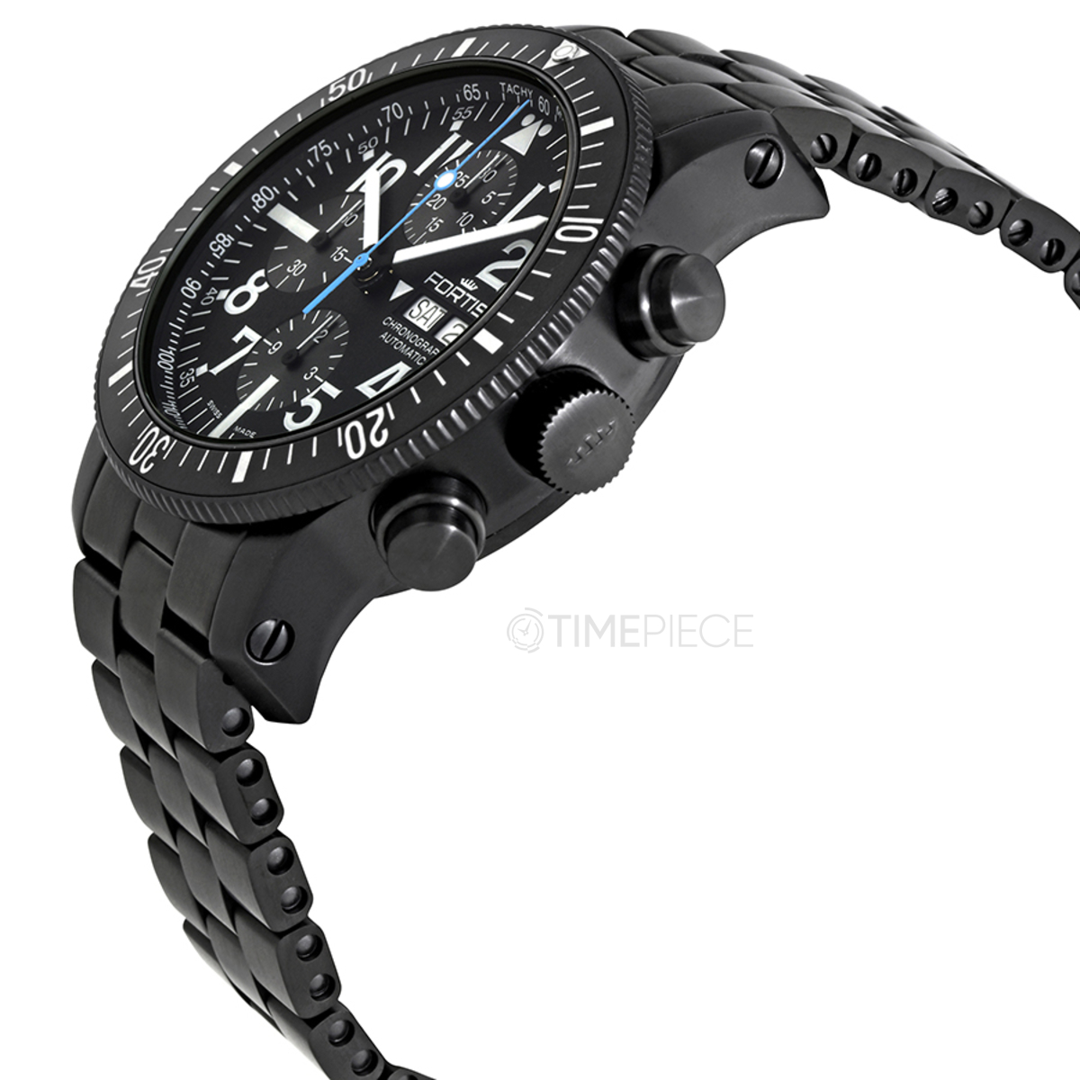 Fortis diver black chronograph new arrivals