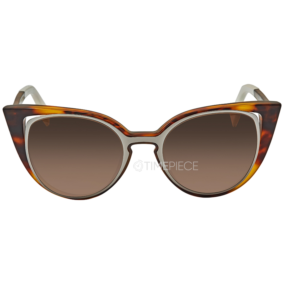 Fendi Tortoise Frame FF0136 Cat Eye Sunglasses Fendi