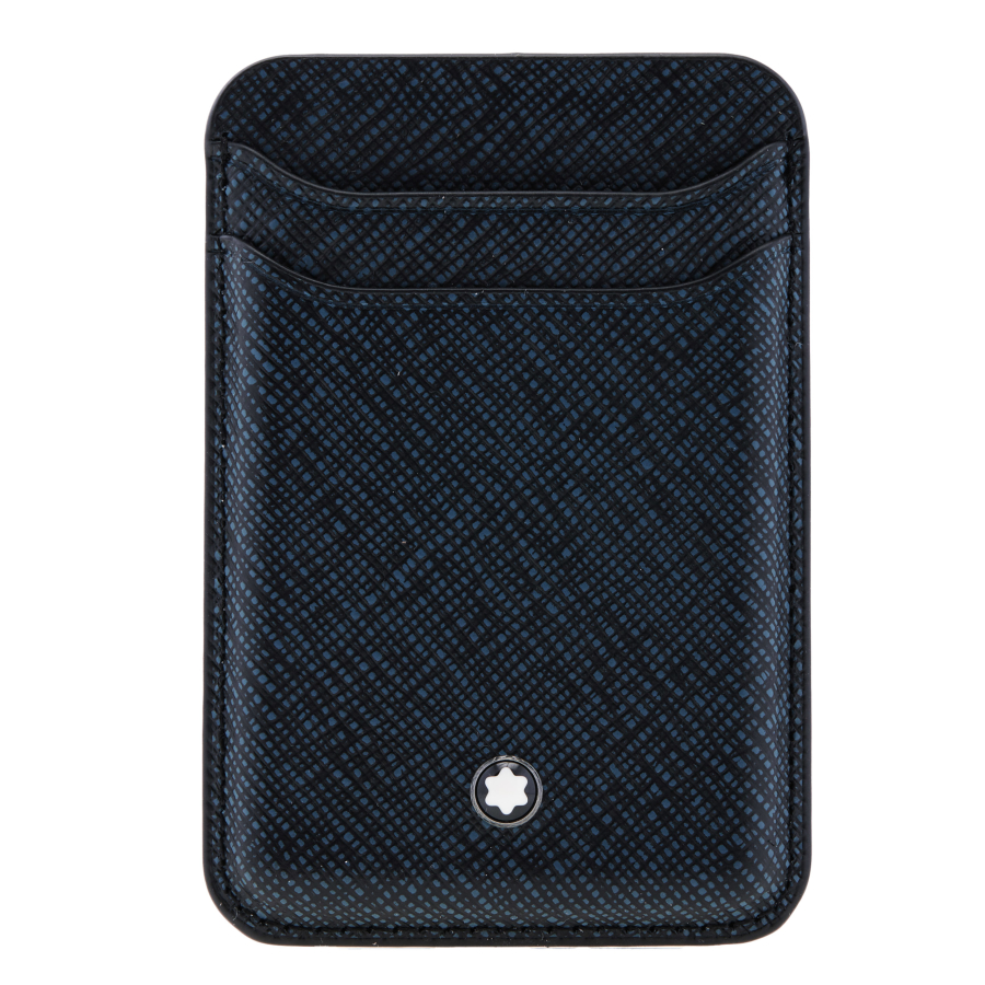 Montblanc Card Holder 2cc for iPhone with MagSafe in Sartorial Leather