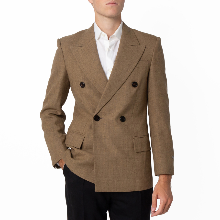 Burberry Double-Breasted Wool Blazer