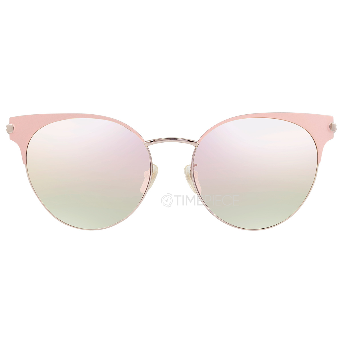 Longchamp Pink Mirrored Teacup Ladies Sunglasses LO114SA 691