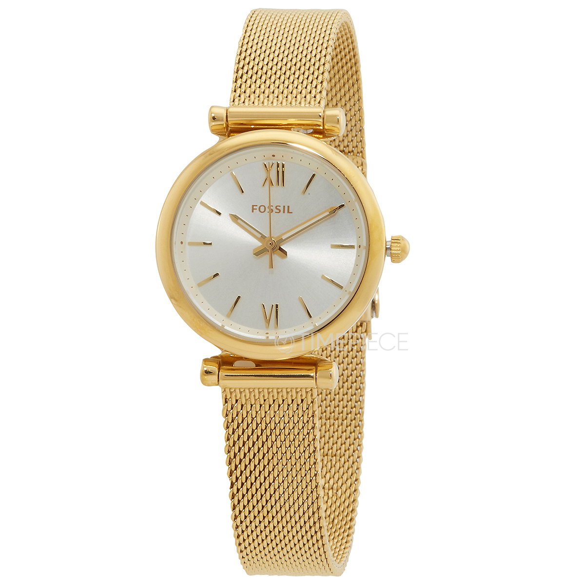 Fossil Quartz White Dial Watch and Jewelry Set ES5251SET