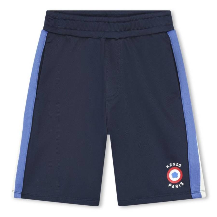 Kenzo Boys Target Logo Bermuda Shorts