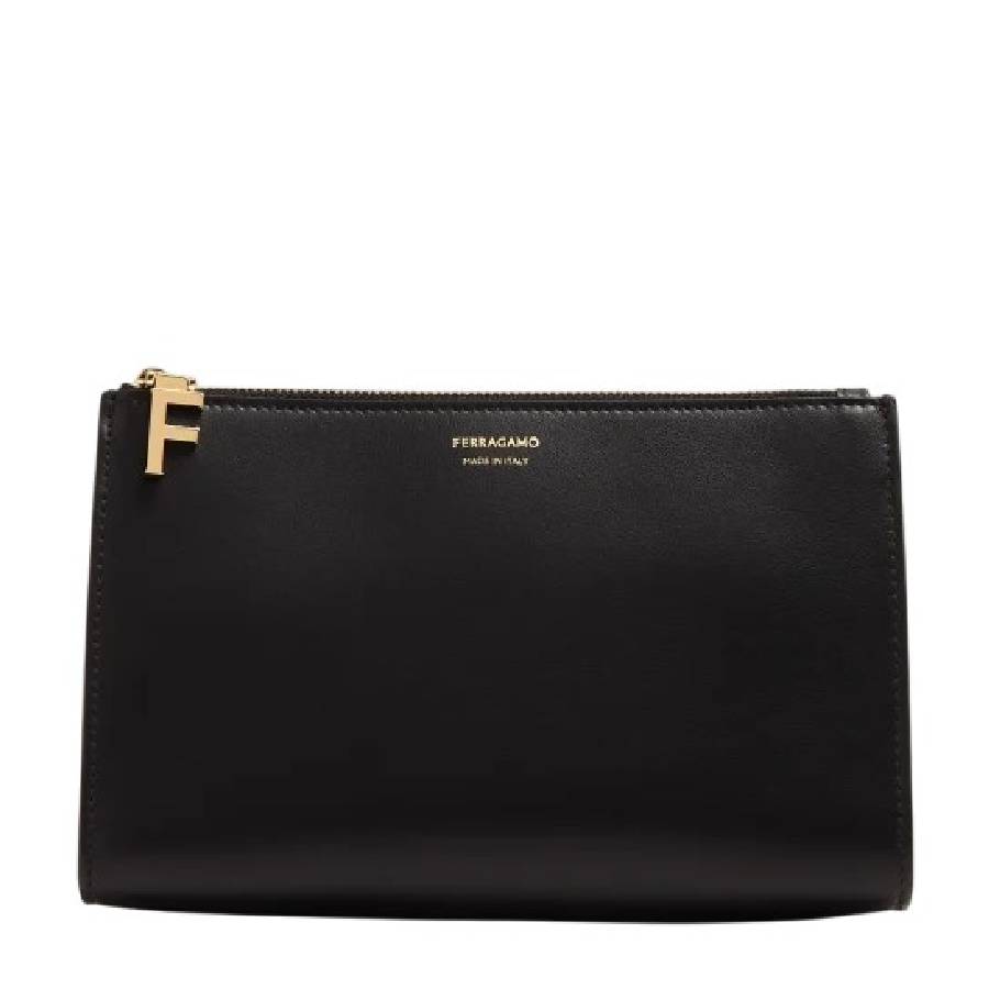 Ferragamo Cosmetic Leather Pouch
