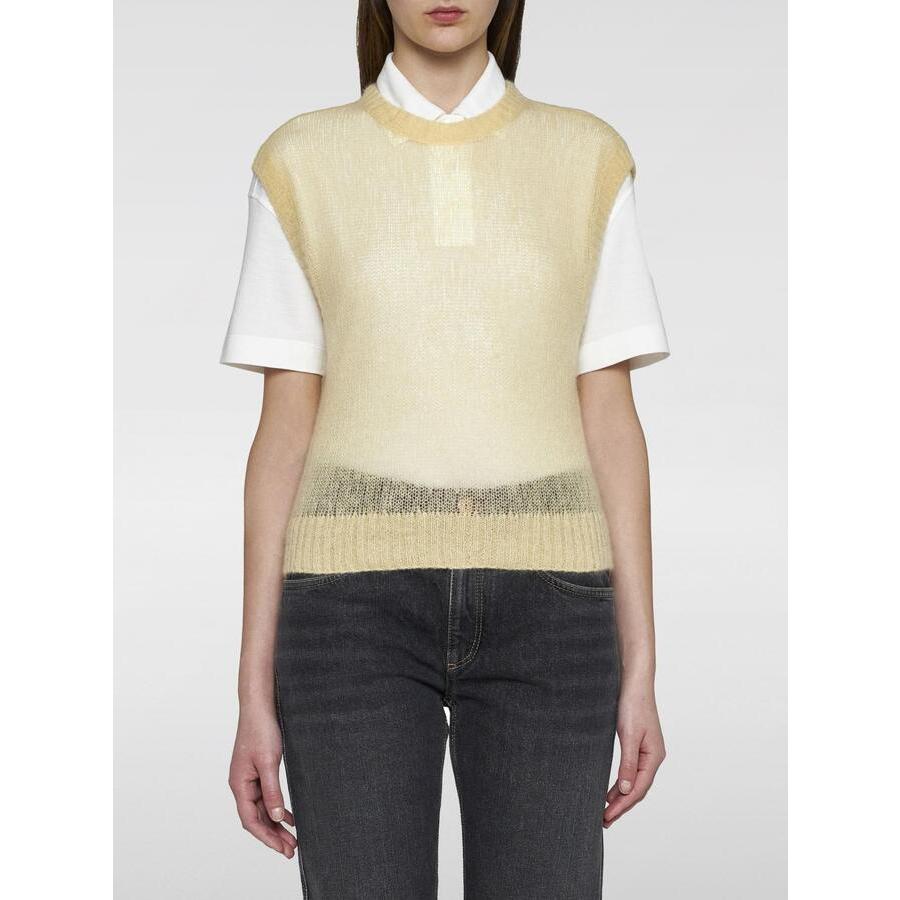 Brunello Cucinelli Wolight Yellow Wool Sweater
