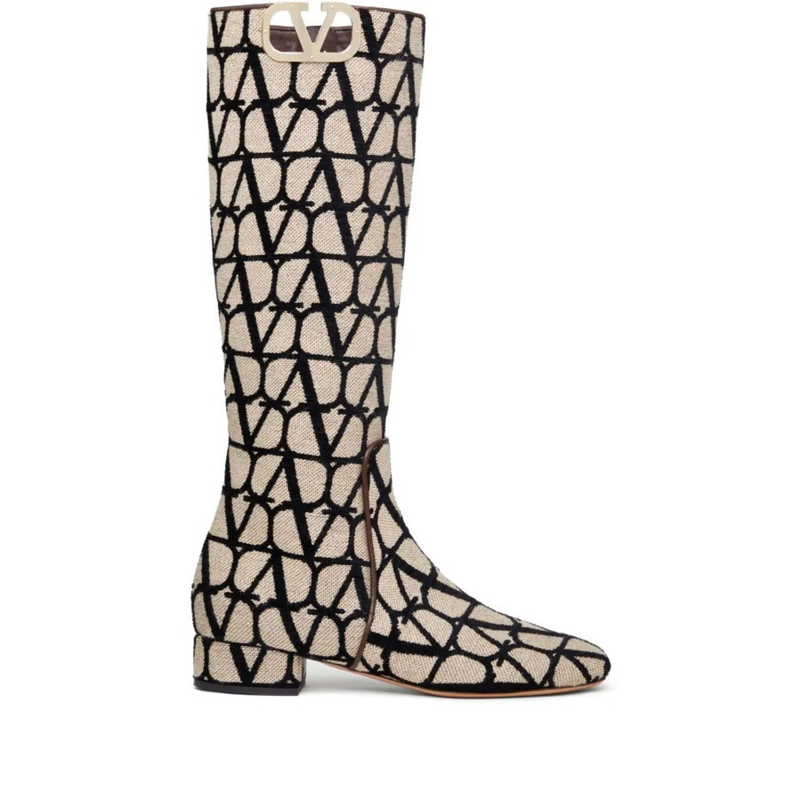 Valentino Garavani 30Mm Vlogo Type Boots