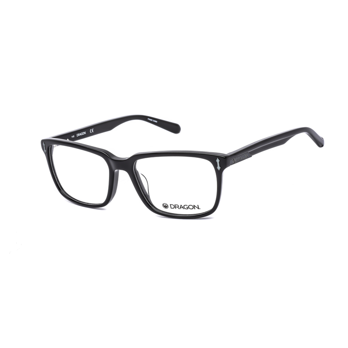 Dragon Mens Black Round Eyeglass Frames DR178 MANDERS 1 56