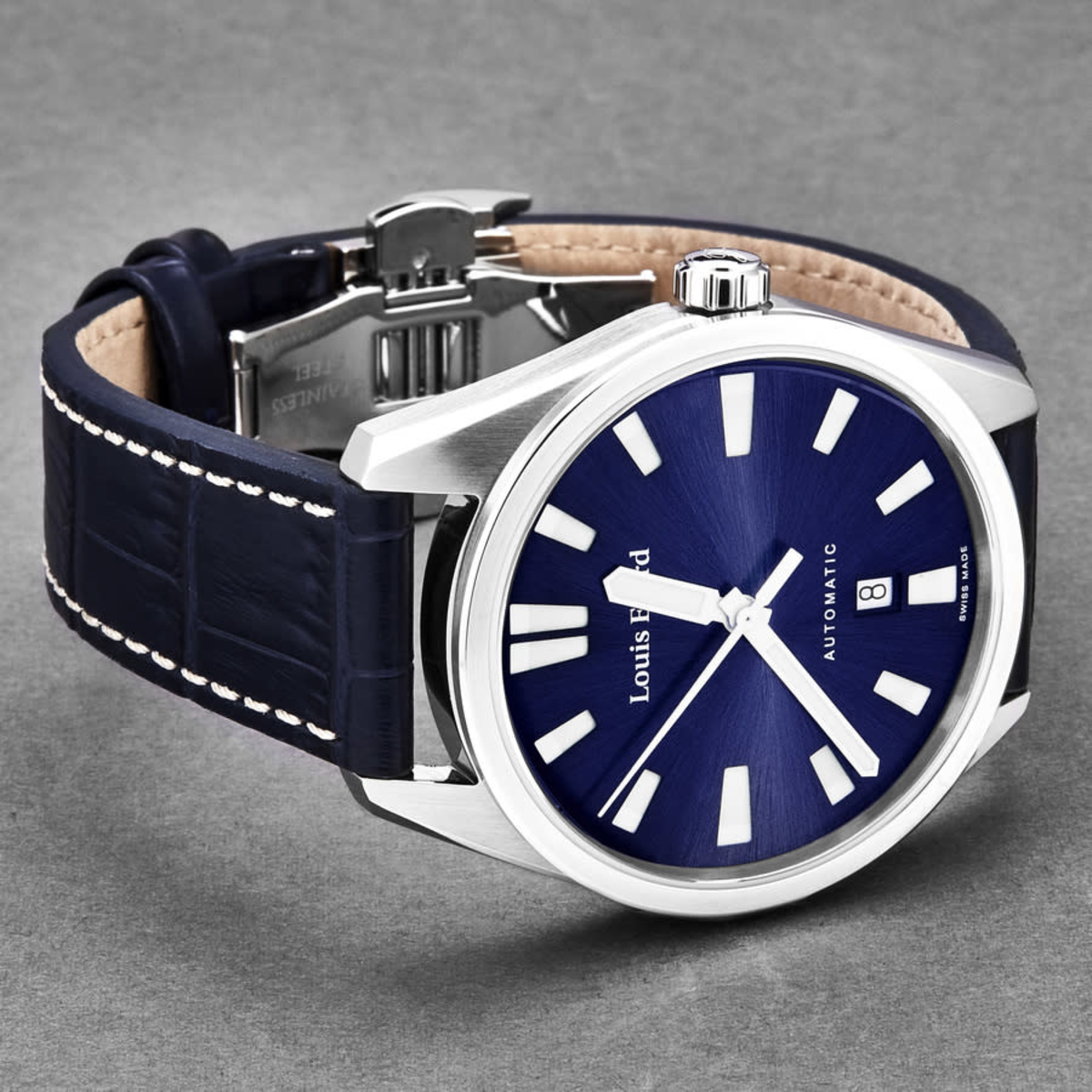 Louis Erard Heritage Automatic Blue Dial Mens Watch 69101aa05