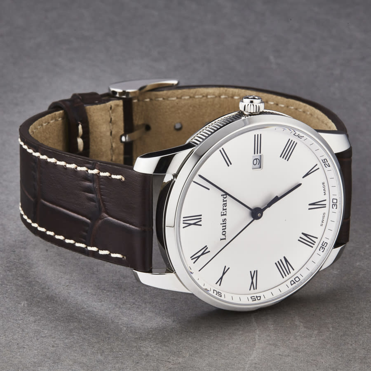 Buy Louis Erard Louis Erard Louis Erard Heritage Automatic Brown