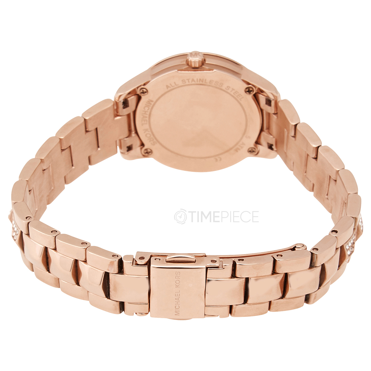 Michael Kors Runway Mercer Watch MK6856 Rose Gold Tone Pink