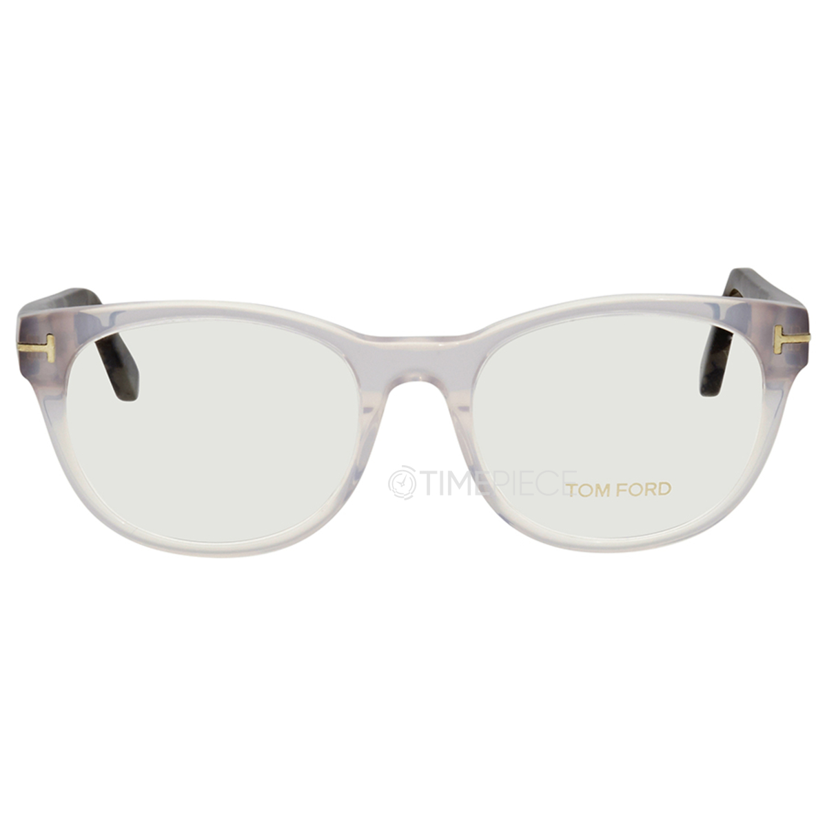 Tom Ford Grey Crystal Ladies Eyeglasses FT5433-020-53