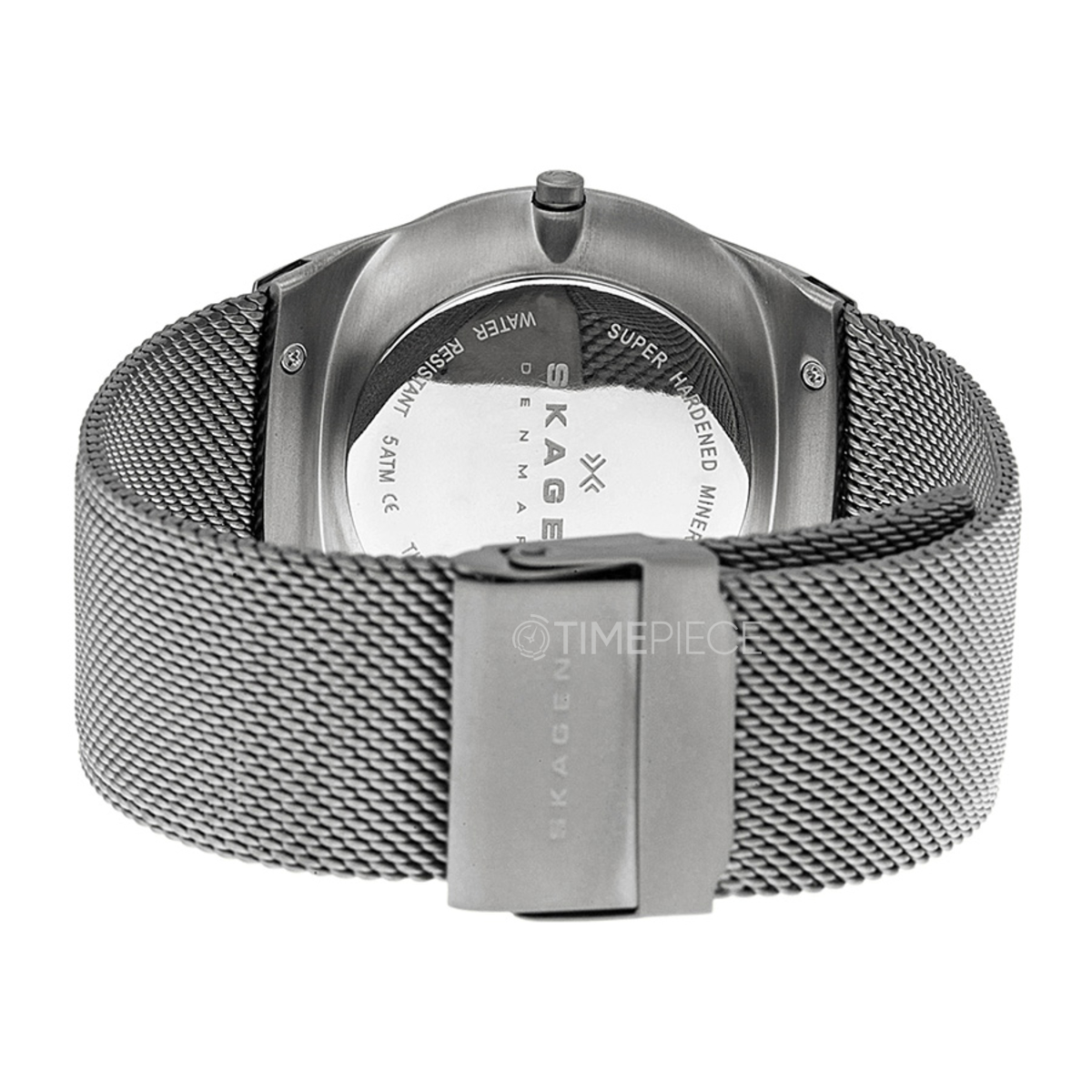 Skagen Melbye Grey Dial Watch Mesh Grey Mens SKW6007