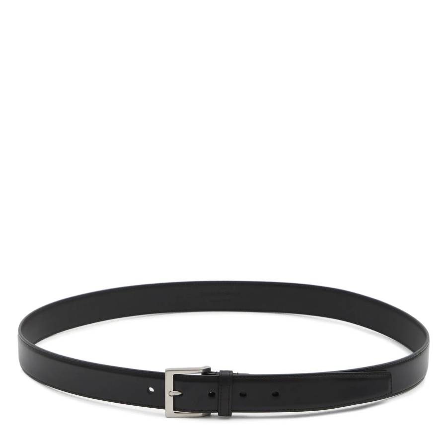 Saint Laurent Smooth Leather Vadim Belt