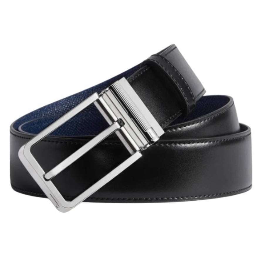 Dunhill Roller Buckle Reversible Leather Belt
