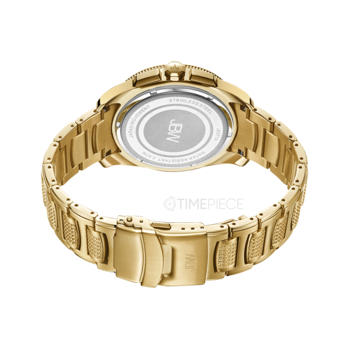 JBW Prince Quartz Diamond Brown Dial Mens Watch J6371A